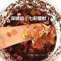 wholesales! 3D laser glitter with multi colors/ flake glitter for nail art, make up,cloth decoration etc